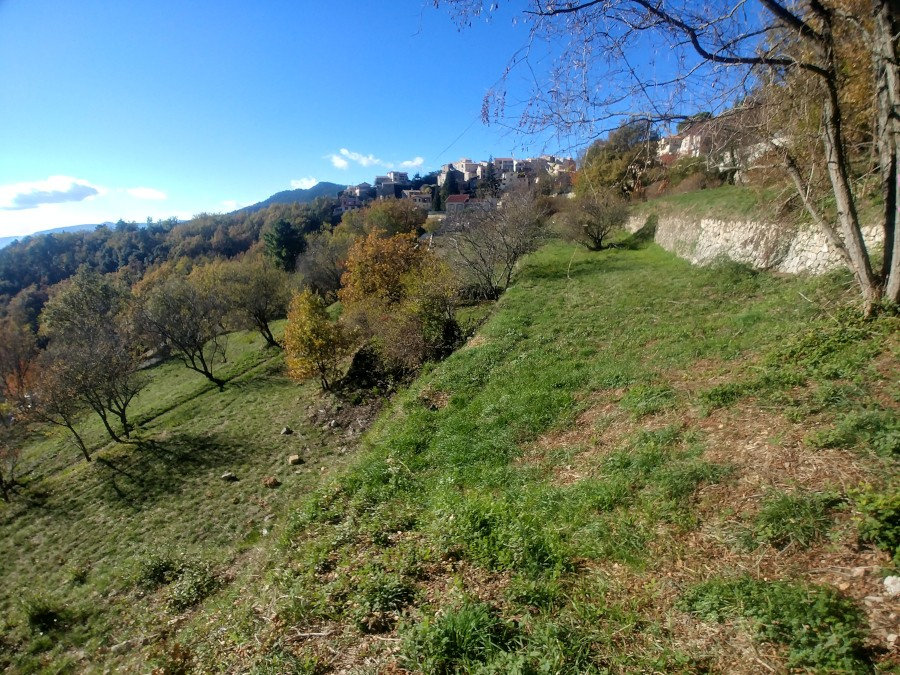 Les restanques en pierres empilées
