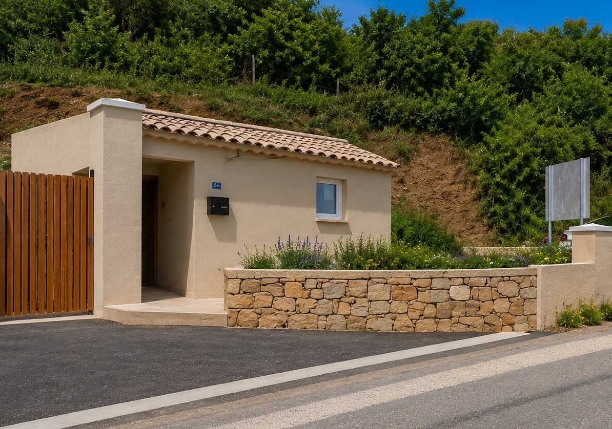 Entrée du domaine - portail